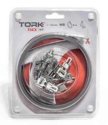 TORK QUICK KIT BORU KELEPÇESI 9 MM 8 KLIPS